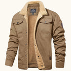 Beckett | Men's Fleece-Lined Winter Coat, Warm Outdoor Coat | Animated Apparel