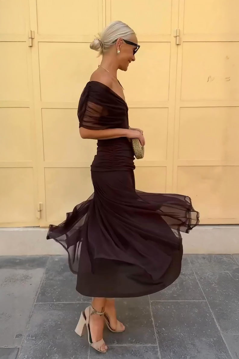 Bella | Women's V-Neck Fantasy Party Maxi Dress - image 5