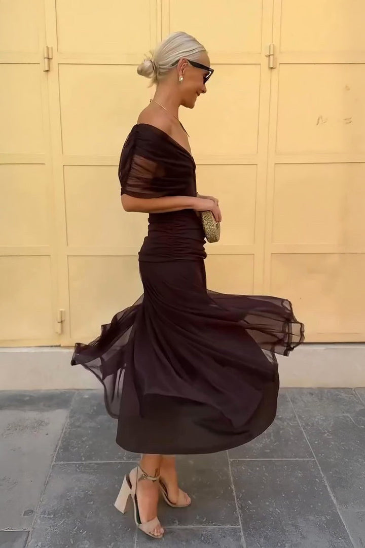 Bella | Women's V-Neck Fantasy Party Maxi Dress - image 5