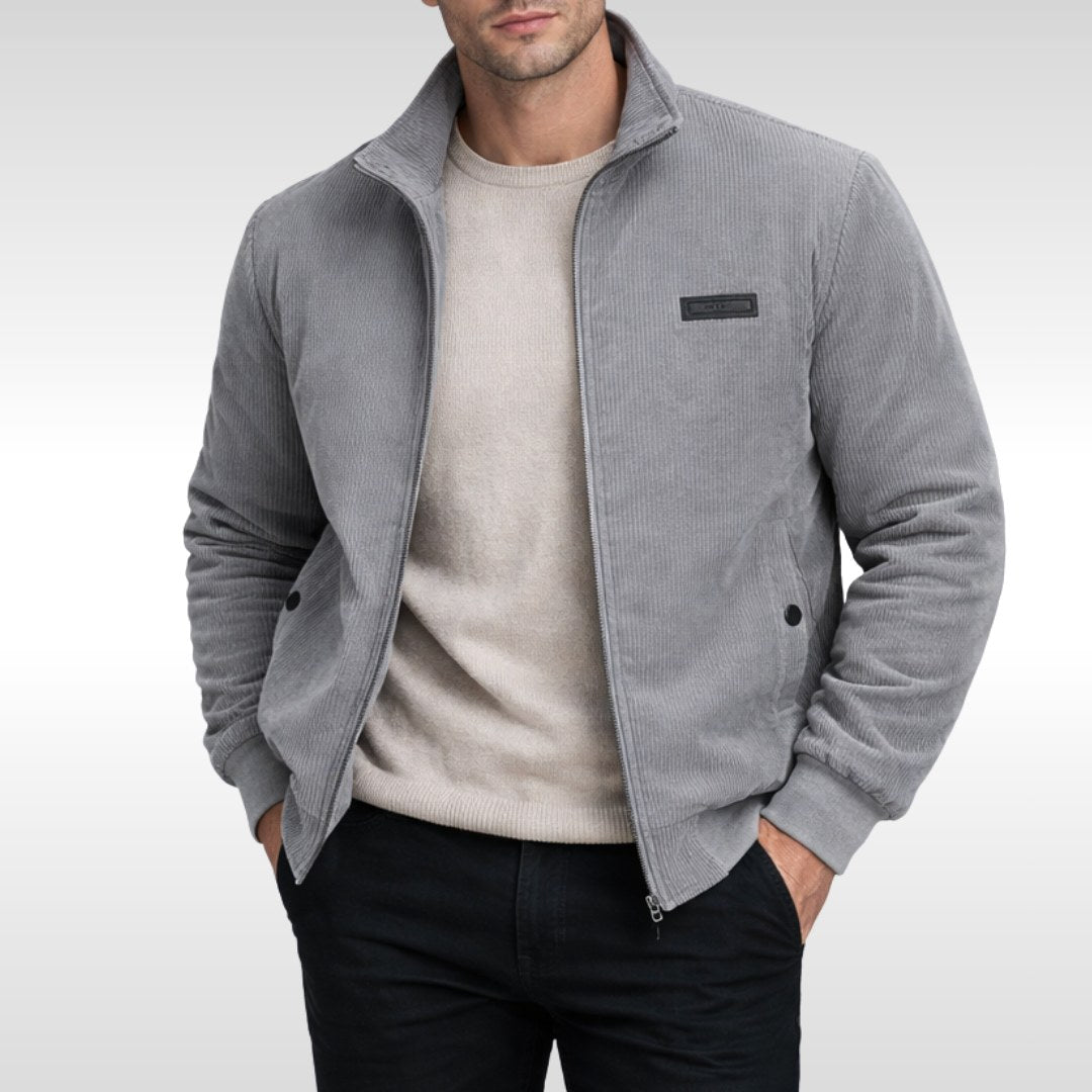 Blake | Men's Corduroy Jacket, Warm Comfort Jacket | Animated Apparel | Black