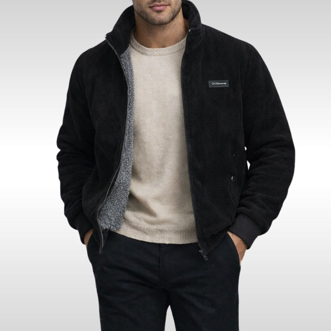 Blake | Men's Corduroy Jacket, Warm Comfort Jacket | Animated Apparel | Green