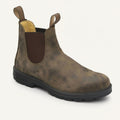 Blake | Men's Leather Chelsea Boots, Slip-On Ankle Boots | Animated Apparel | Brown