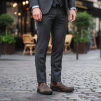 Blake | Men's Leather Chelsea Boots, Slip-On Ankle Boots | Animated Apparel