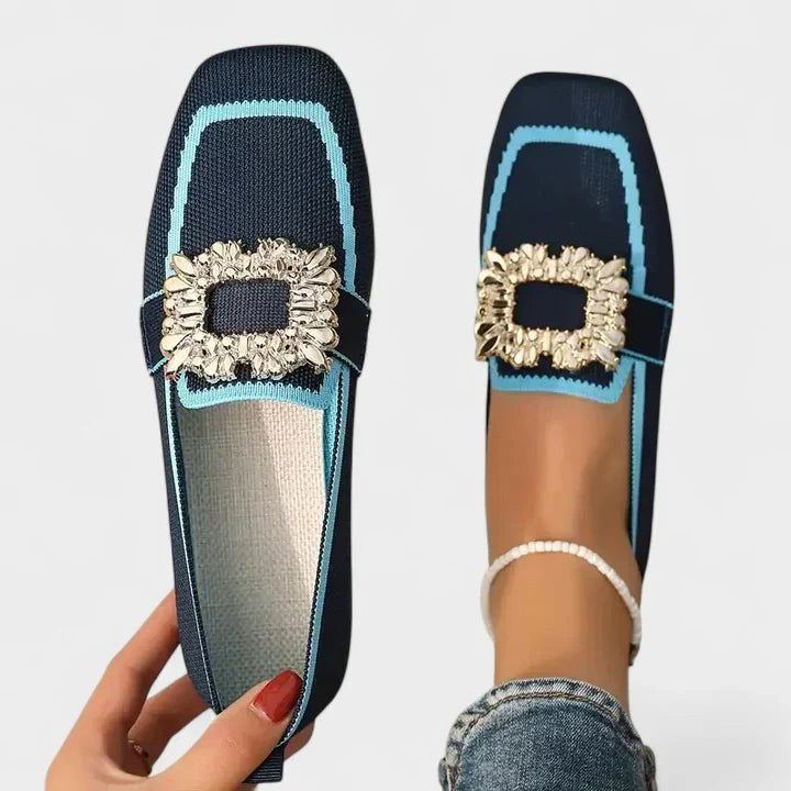 Bonnie | Women's Cushioned Comfort Loafers, Support Walking Shoes | Animated Apparel