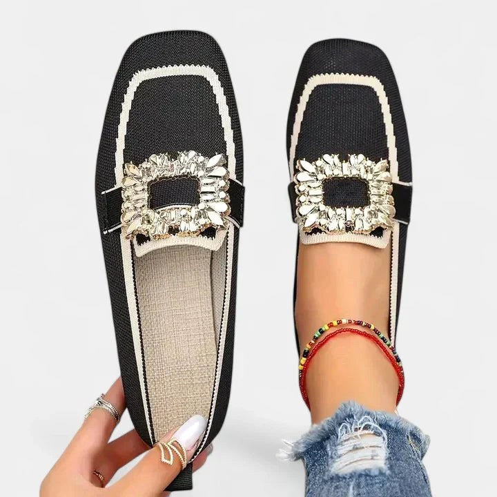 Bonnie | Women's Cushioned Comfort Loafers, Support Walking Shoes | Animated Apparel