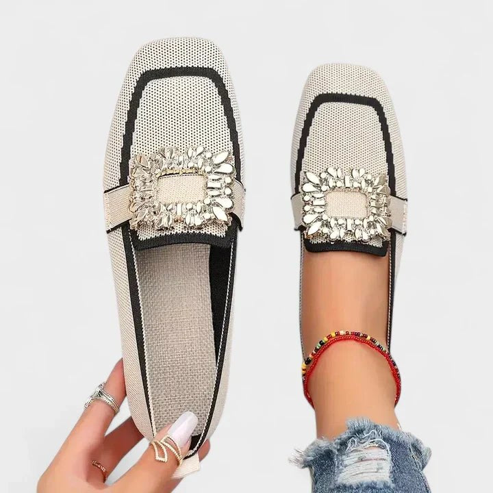 Bonnie | Women's Cushioned Comfort Loafers, Support Walking Shoes | Animated Apparel