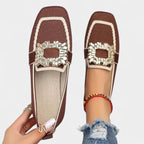 Bonnie | Women's Cushioned Comfort Loafers, Support Walking Shoes | Animated Apparel