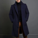 Brandon | Men's Classic Wool Overcoat, Tailored Autumn Coat | Animated Apparel