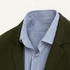 Brett | Men's Oxford Cotton Blazer, Smart Summer Jacket | Animated Apparel