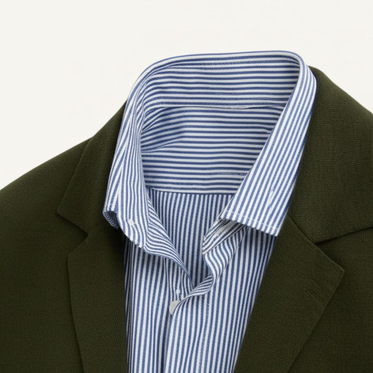 Brett | Men's Oxford Cotton Blazer, Smart Summer Jacket | Animated Apparel