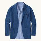 Brett | Men's Oxford Cotton Blazer, Smart Summer Jacket | Animated Apparel