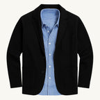 Brett | Men's Oxford Cotton Blazer, Smart Summer Jacket | Animated Apparel
