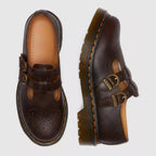 Brielle | Women's Double Buckle Leather Mary Jane Flats - image 10