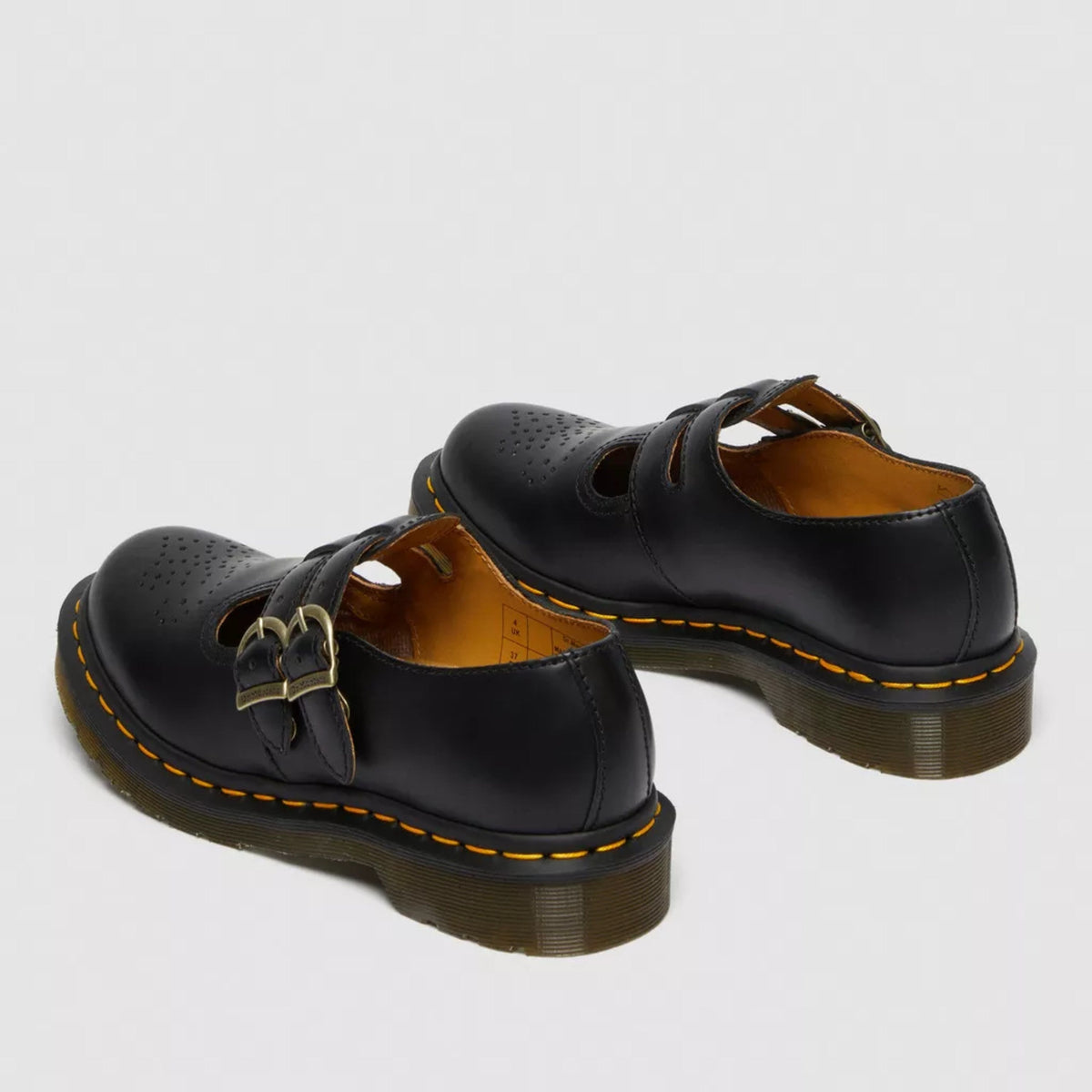 Brielle | Women's Double Buckle Leather Mary Jane Flats - image 4