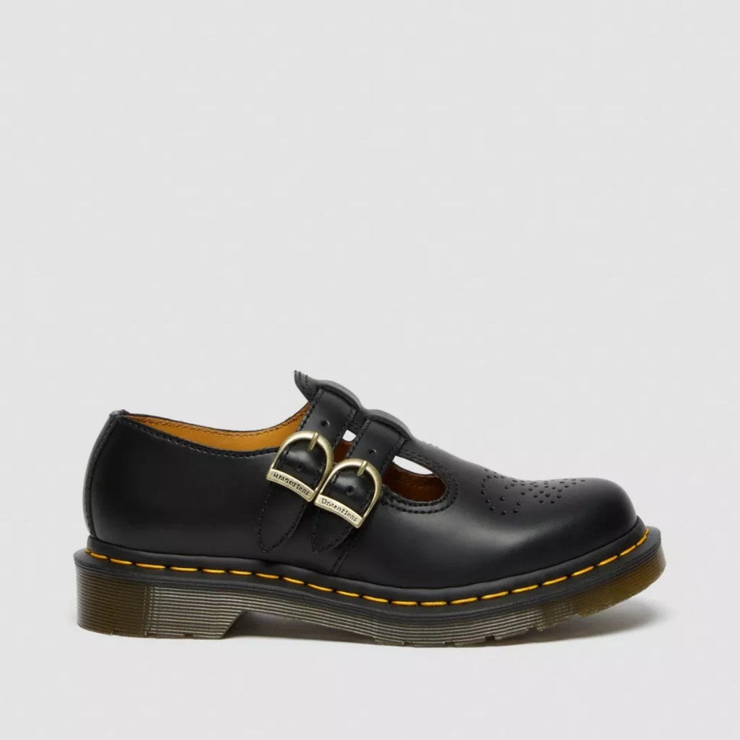 Brielle | Women's Double Buckle Leather Mary Jane Flats - image 6