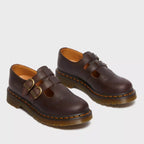 Brielle | Women's Double Buckle Leather Mary Jane Flats - image 9