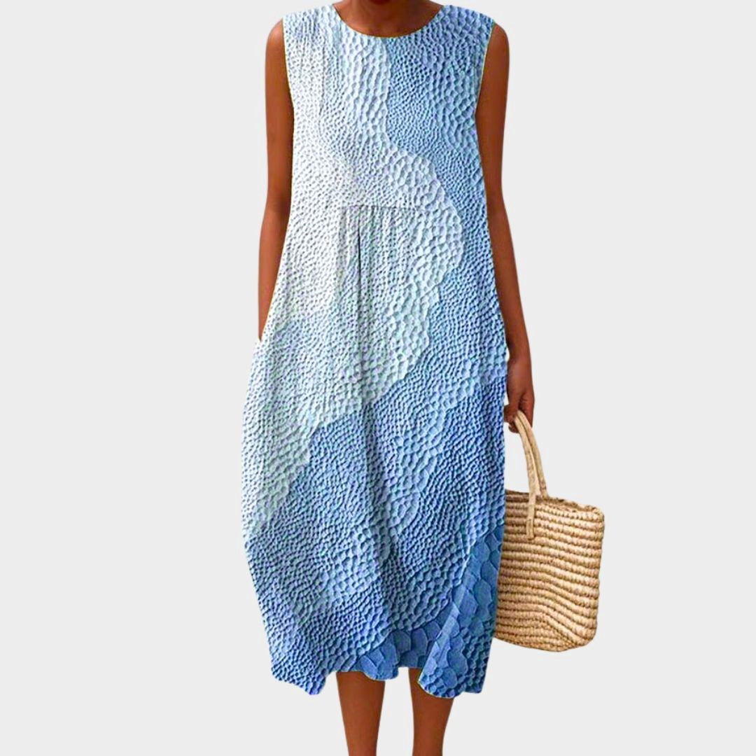 Brielle | Women's Lightweight Casual Midi Dress - image 3