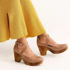 Brielle | Women's Orthopedic Leather Wedge Sandals - image 6
