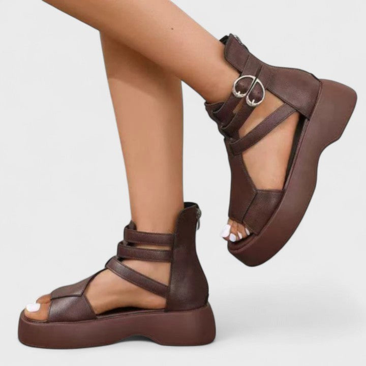 Brielle | Women's Orthopedic Sandals - White