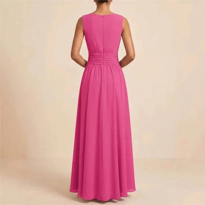 Brielle | Women's Sleeveless Maxi Dress - Light Green