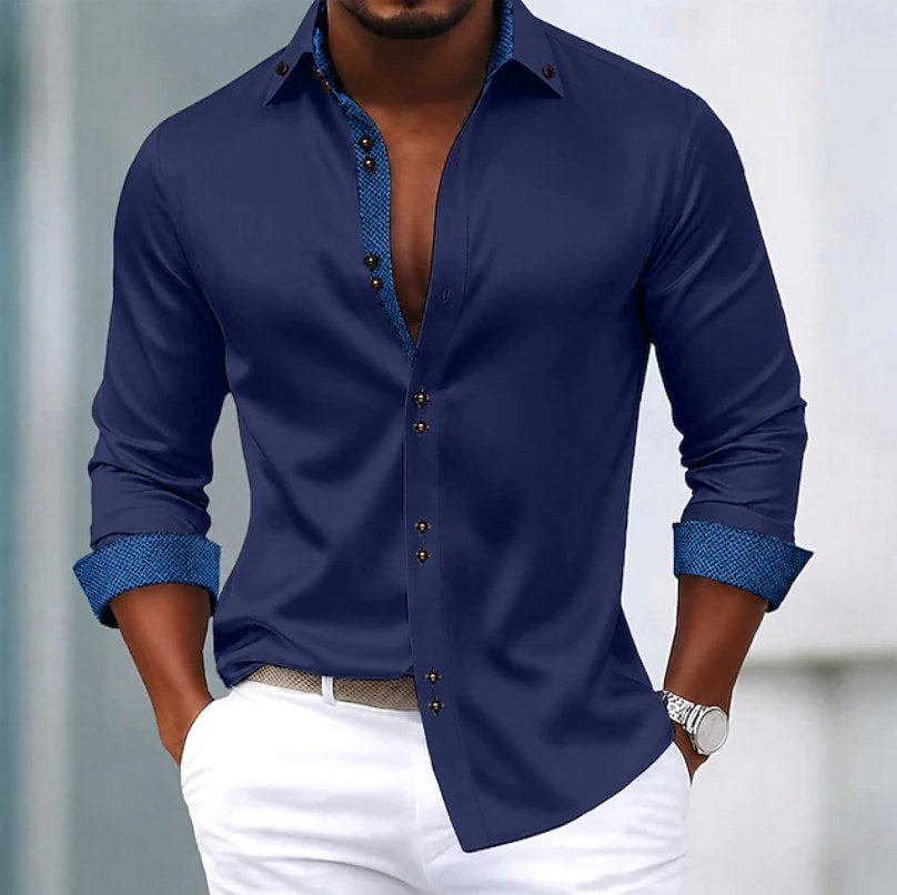 Maria | Women's Classic Collar Shirt, Everyday Cotton Blouse | Animated Apparel