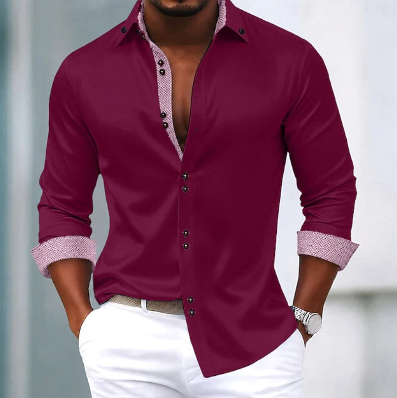 Maria | Women's Classic Collar Shirt, Everyday Cotton Blouse | Animated Apparel