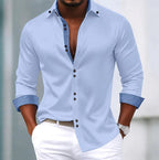 Maria | Women's Classic Collar Shirt, Everyday Cotton Blouse | Animated Apparel