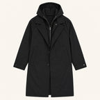 Brody | Men's Waterproof Hooded Parka, Long Rain Coat | Animated Apparel