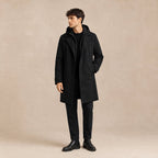 Brody | Men's Waterproof Hooded Parka, Long Rain Coat | Animated Apparel