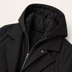 Brody | Men's Waterproof Hooded Parka, Long Rain Coat | Animated Apparel