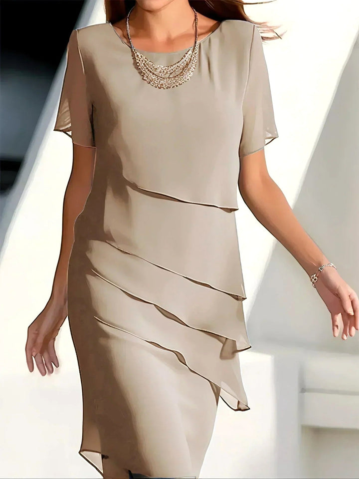 Brooke | Women's Chic Wrap Midi Dress - image 4