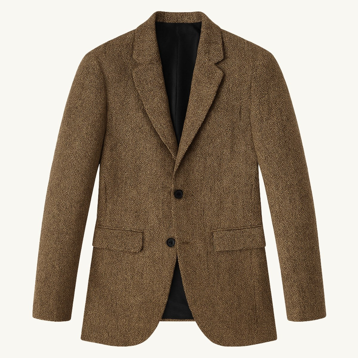 Bryce | Men's Classic Herringbone Tweed Blazer, Tailored Smart Jacket | Animated Apparel