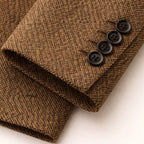 Bryce | Men's Classic Herringbone Tweed Blazer, Tailored Smart Jacket | Animated Apparel