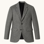 Bryce | Men's Classic Herringbone Tweed Blazer, Tailored Smart Jacket | Animated Apparel