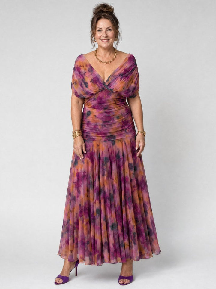 Calen | Women's Off-Shoulder Midi Dress - image 14