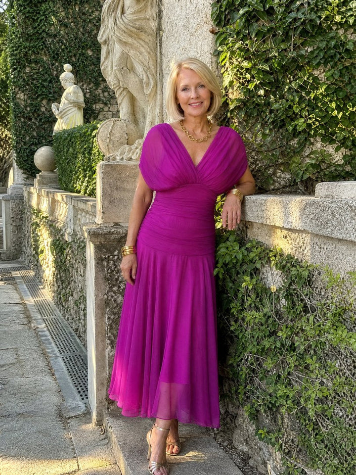 Calen | Women's Off-Shoulder Midi Dress - image 24