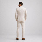 Callum | Men's Linen Three-Piece Suit with Waistcoat, Tailored Blazer Suit | Animated Apparel | Grey