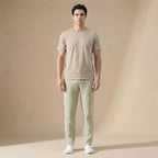 Luca | Men's Tapered Linen Trousers, Casual Everyday Trousers | Animated Apparel