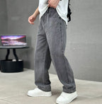 Cameron | Men's Straight Leg Cotton Jeans, Classic Everyday Jeans | Animated Apparel