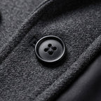 Carson | Men's Double Breasted Wool Trench Coat, Long Tailored Coat | Animated Apparel