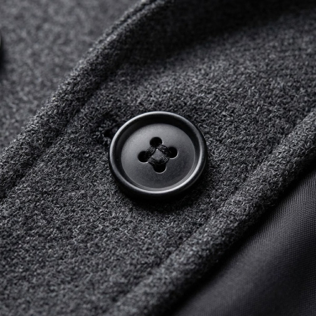 Carson | Men's Double Breasted Wool Trench Coat, Long Tailored Coat | Animated Apparel