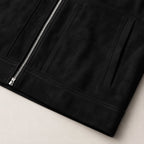 Carter | Men's Suede-Effect Jacket, Modern Smart Jacket | Animated Apparel