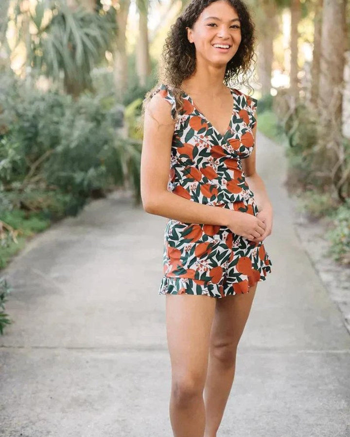 Cassidy | Women's V-Neck Shaping One-Piece Swimsuit - image 10
