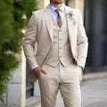 Lucas | Men's Three-Piece Tailored Suit, Blazer Waistcoat and Trousers | Animated Apparel