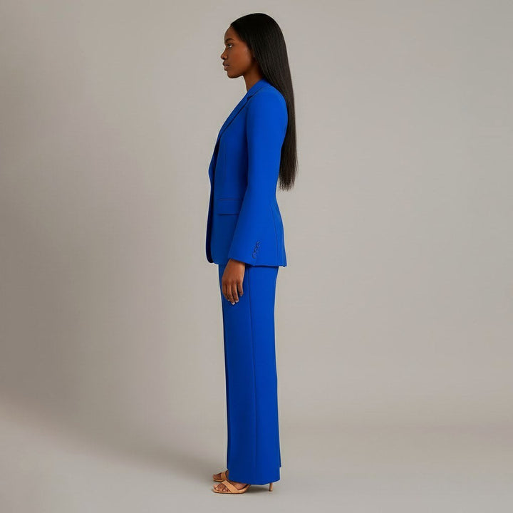 Charlotte | Women's Button Front Blazer Two-Piece Set - image 11