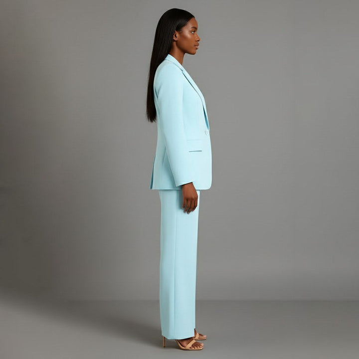 Charlotte | Women's Button Front Blazer Two-Piece Set - image 14