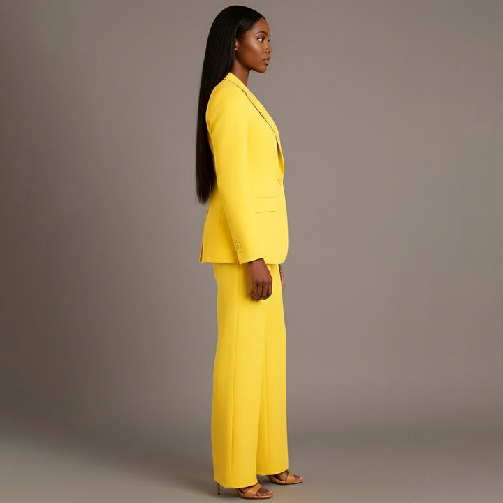 Charlotte | Women's Button Front Blazer Two-Piece Set - image 16