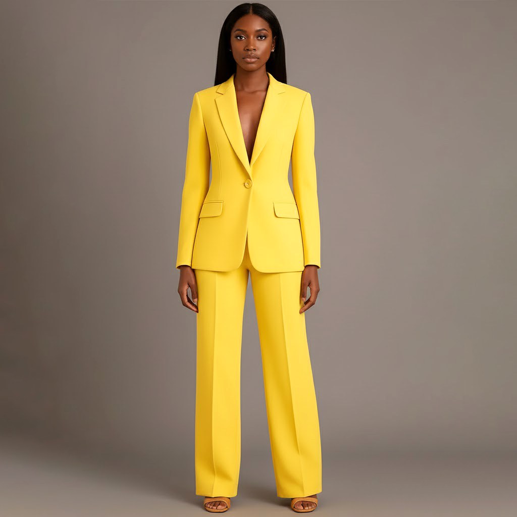 Charlotte | Women's Button Front Blazer Two-Piece Set - image 17