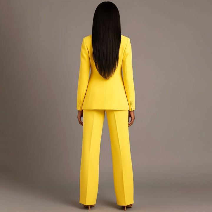 Charlotte | Women's Button Front Blazer Two-Piece Set - image 18