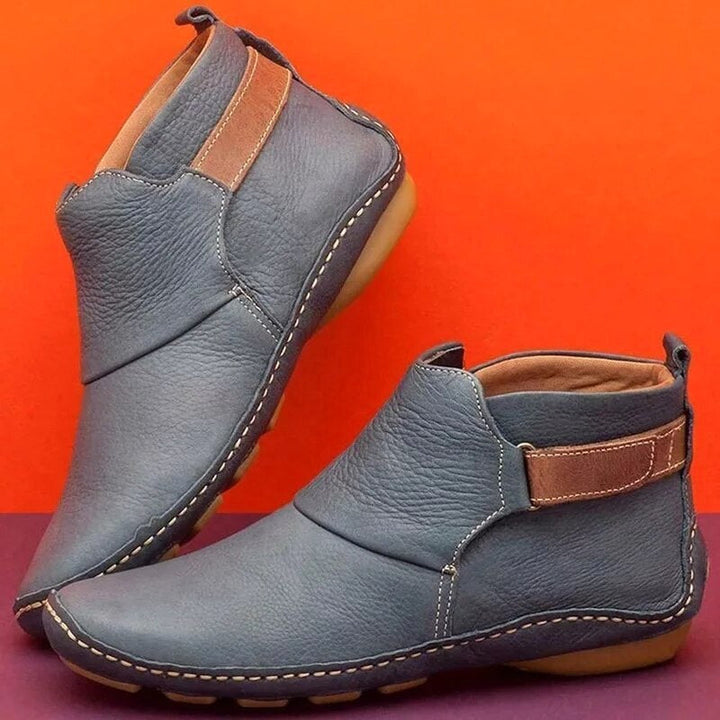 Charlotte | Women's Orthopaedic Ankle Boots, Supportive Autumn Boots | Animated Apparel | Grey